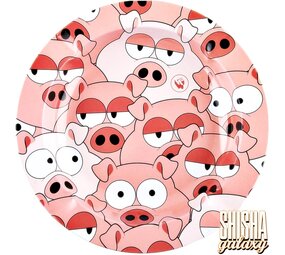 Fire Flow Metall - Mixed Pattern Pigs - Aschenbecher - Ø 14 cm Fire Flow Metall - Mixed Pattern Pigs - Aschenbecher - Ø 14 cm