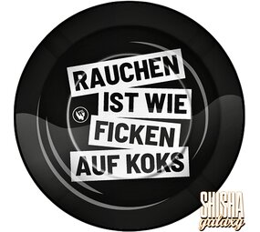 Fire Flow Metall - "Rauchen ist wie.." - Aschenbecher - Ø 14 cm Fire Flow Metall - "Rauchen ist wie.." - Aschenbecher - Ø 14 cm