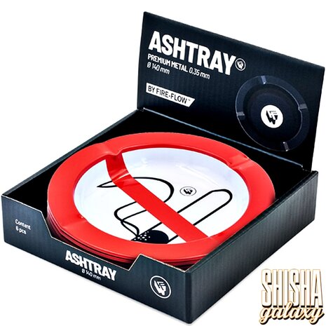 Fire Flow Fire Flow - Metall - "Rauchen Verboten" - Aschenbecher - Ø 14 cm Fire Flow Fire Flow - Metall - "Rauchen Verboten" - Aschenbecher - Ø 14 cm