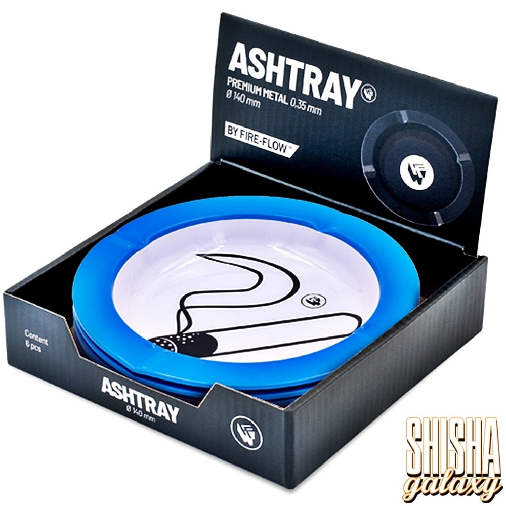 Fire Flow Fire Flow - Metall - "Rauchen gestattet" - Aschenbecher - Ø 14 cm Fire Flow Fire Flow - Metall - "Rauchen gestattet" - Aschenbecher - Ø 14 cm