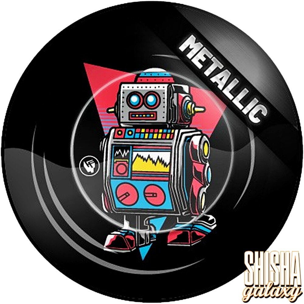 Fire Flow Fire Flow - Metall - Retro Wave Robots 3/4 - Aschenbecher - Ø 14 cm