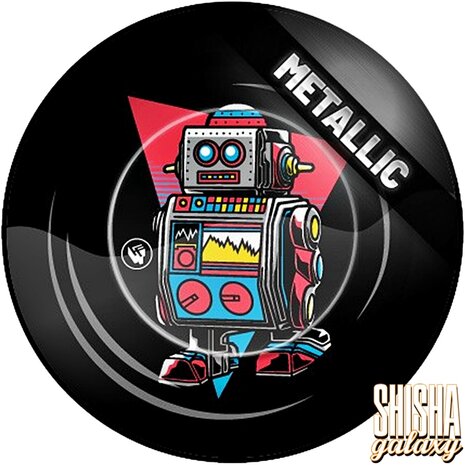 Fire Flow Fire Flow - Metall - Retro Wave Robots 3/4 - Aschenbecher - Ø 14 cm