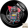 Fire Flow Fire Flow - Metall - Retro Wave Robots 3/4 - Aschenbecher - Ø 14 cm