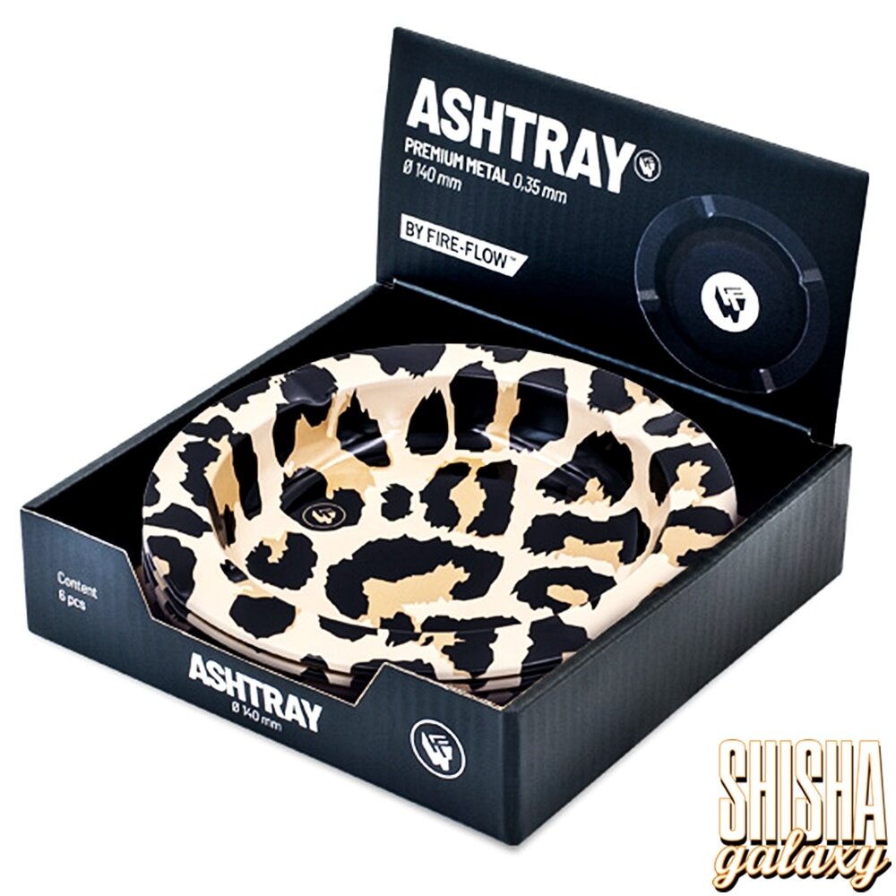Fire Flow Fire Flow - Metall - Leopard - Aschenbecher - Ø 14 cm Fire Flow Fire Flow - Metall - Leopard - Aschenbecher - Ø 14 cm
