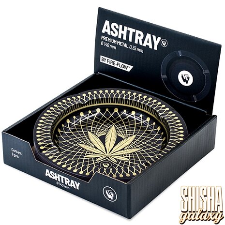 Fire Flow Fire Flow - Metall - Leaves 38 - 3/4 - Gold - Aschenbecher - Ø 14 cm Fire Flow Fire Flow - Metall - Leaves 38 - 3/4 - Gold - Aschenbecher - Ø 14 cm