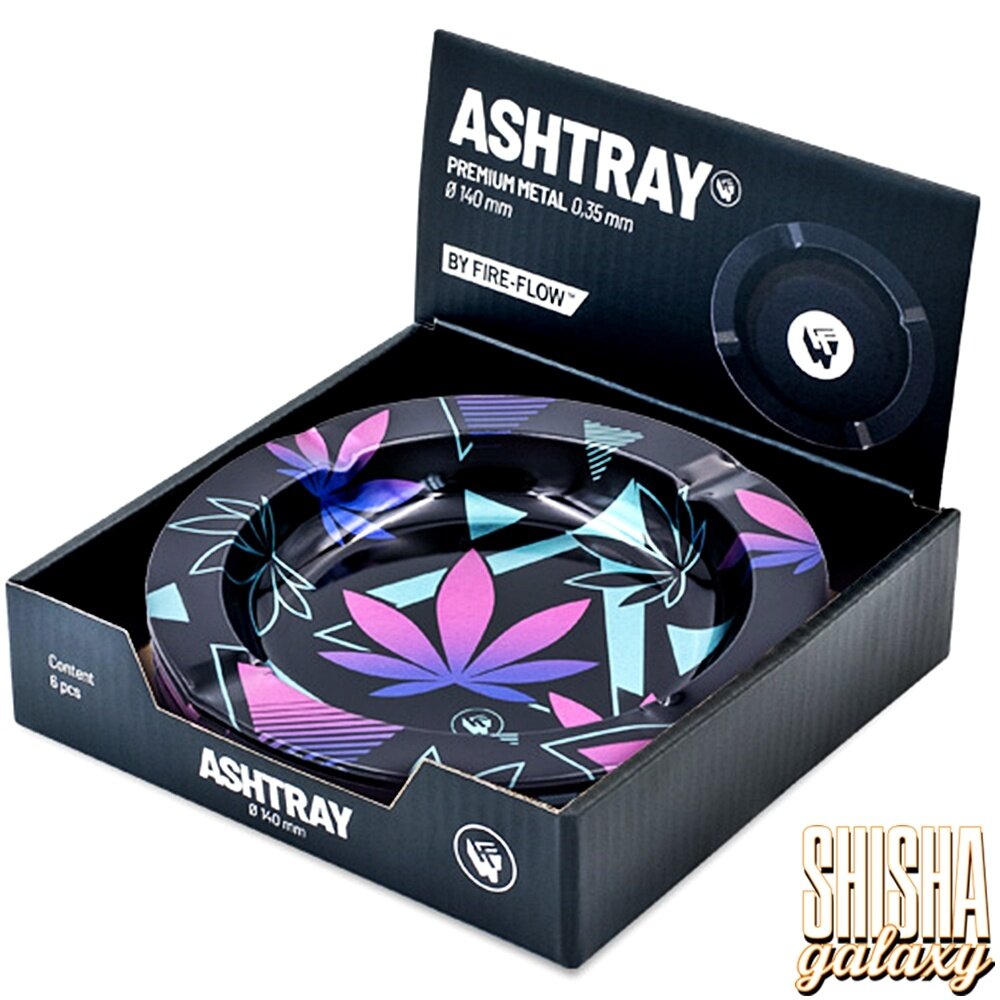 Fire Flow Fire Flow - Metall - Leaves 37 - 2/4 - Aschenbecher - Ø 14 cm