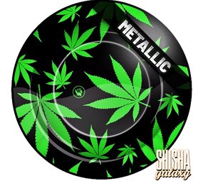 Fire Flow Metall - Leaves Green - Aschenbecher - Ø 14 cm Fire Flow Metall - Leaves Green - Aschenbecher - Ø 14 cm