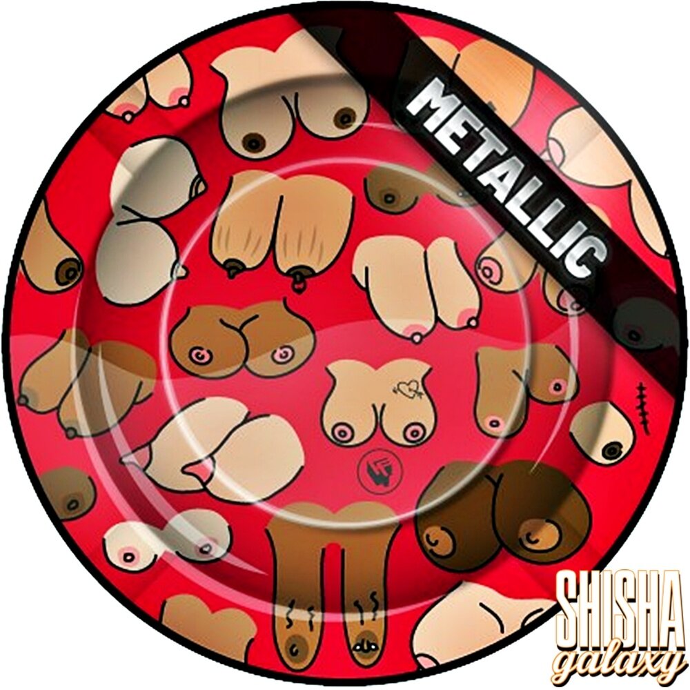 Fire Flow Fire Flow - Metall - Titties Pattern - Aschenbecher - Ø 14 cm Fire Flow Fire Flow - Metall - Titties Pattern - Aschenbecher - Ø 14 cm