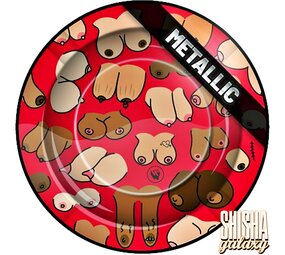 Fire Flow Metall - Titties Pattern - Aschenbecher - Ø 14 cm Fire Flow Metall - Titties Pattern - Aschenbecher - Ø 14 cm