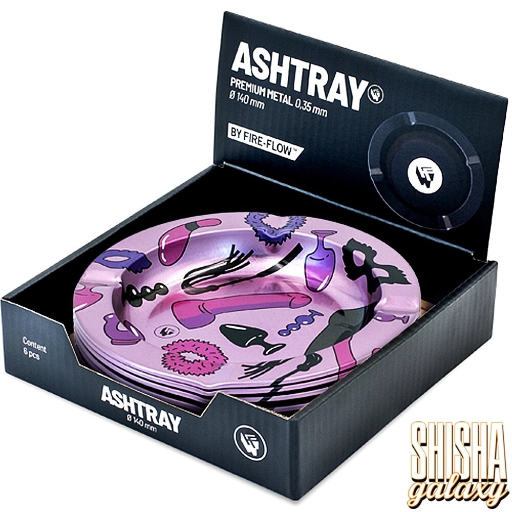 Fire Flow Fire Flow - Metall - Se* Toy Pattern - Aschenbecher - Ø 14 cm Fire Flow Fire Flow - Metall - Se* Toy Pattern - Aschenbecher - Ø 14 cm