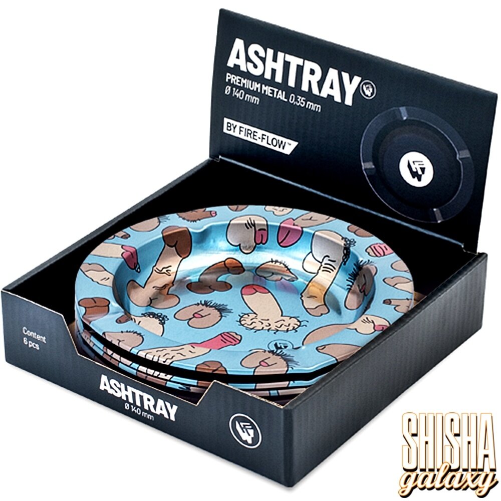 Fire Flow Fire Flow - Metall - Dick Pattern - Aschenbecher - Ø 14 cm Fire Flow Fire Flow - Metall - Dick Pattern - Aschenbecher - Ø 14 cm