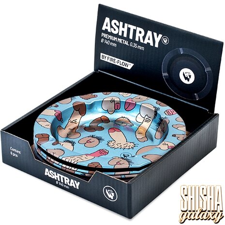 Fire Flow Fire Flow - Metall - Dick Pattern - Aschenbecher - Ø 14 cm Fire Flow Fire Flow - Metall - Dick Pattern - Aschenbecher - Ø 14 cm