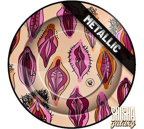 Fire Flow Metall - Puzzy Pattern - Aschenbecher - Ø 14 cm Fire Flow Metall - Puzzy Pattern - Aschenbecher - Ø 14 cm