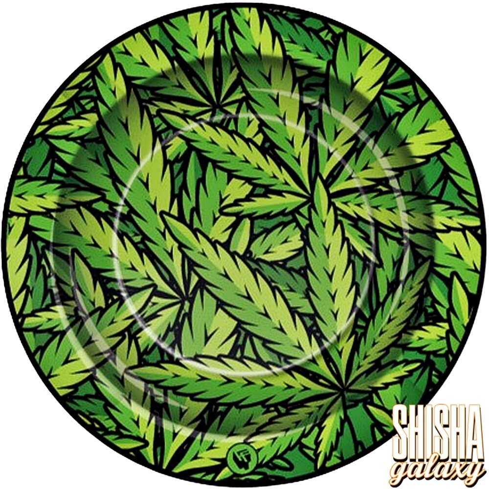 Fire Flow Fire Flow - Metall - Leaves #33 - Aschenbecher - Ø 14 cm