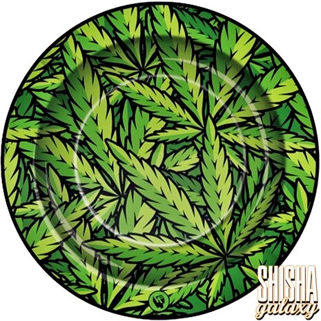 Fire Flow Fire Flow - Metall - Leaves #33 - Aschenbecher - Ø 14 cm