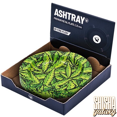 Fire Flow Fire Flow - Metall - Leaves #33 - Aschenbecher - Ø 14 cm