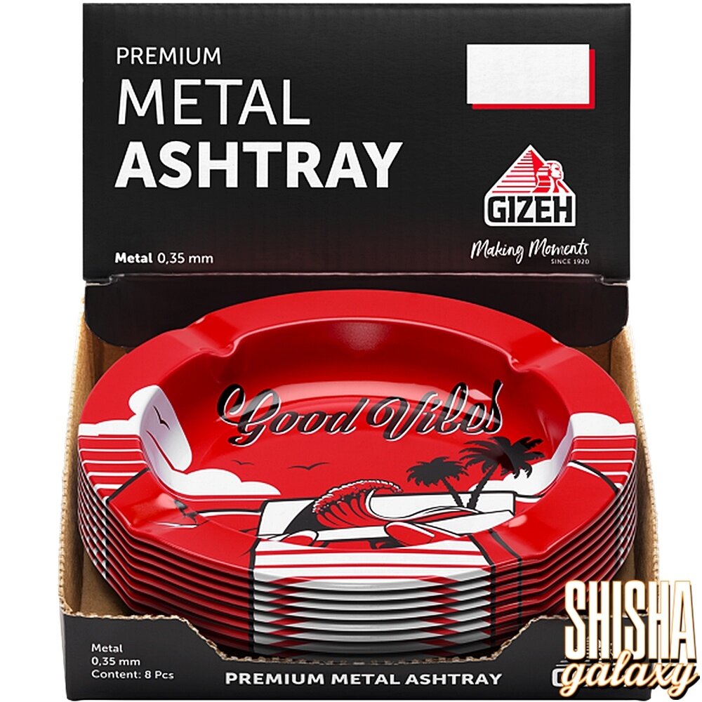 Fire Flow Fire Flow - Metall - Good Vibes - Aschenbecher - Ø 14 cm Fire Flow Fire Flow - Metall - Good Vibes - Aschenbecher - Ø 14 cm