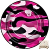 Fire Flow Fire Flow - Metall - Fluo Camouflage Pink - Aschenbecher - Ø 14 cm Fire Flow Fire Flow - Metall - Fluo Camouflage Pink - Aschenbecher - Ø 14 cm