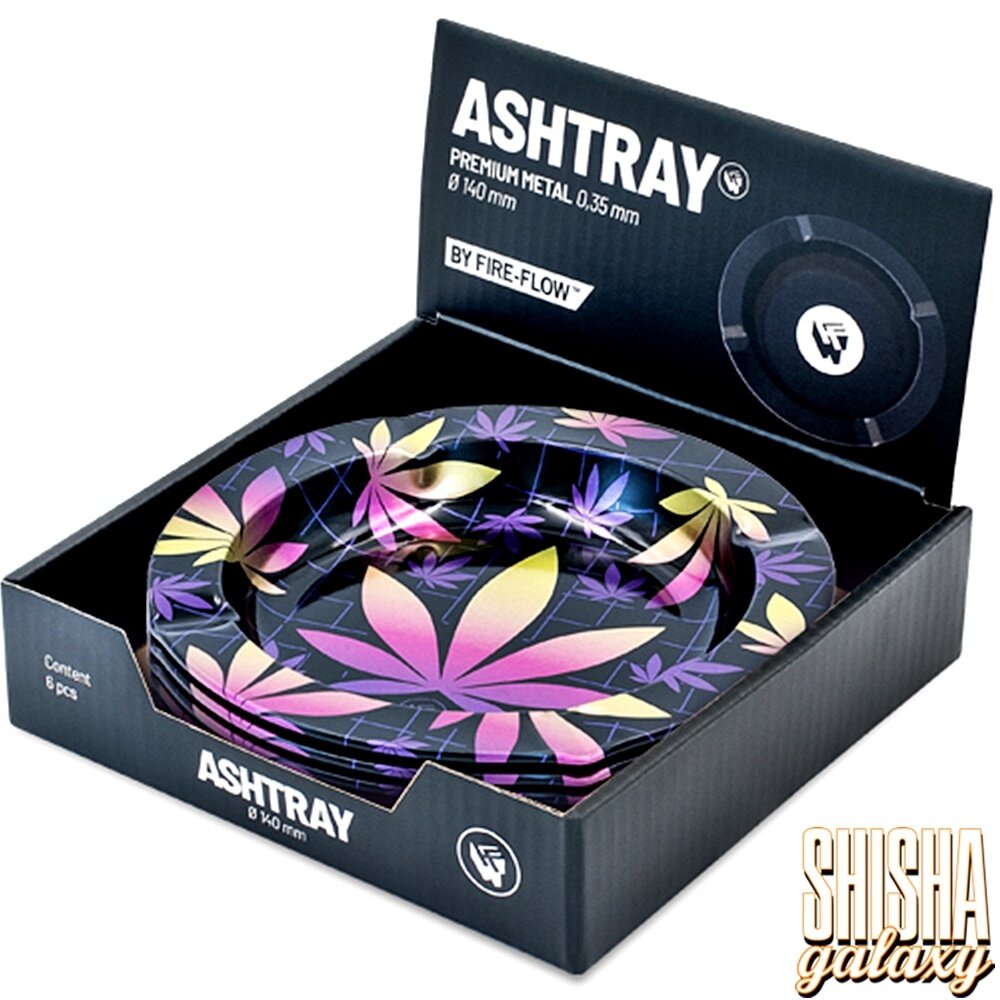 Fire Flow Fire Flow - Metall - Leaves 37 - 4/4 - Aschenbecher - Ø 14 cm