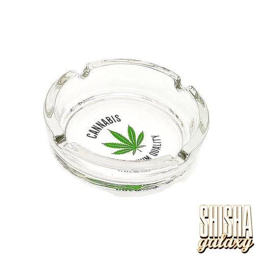 Bullet Bullet - "Cannabiz Edition" - Glas - Aschenbecher - 4er Set - Ø 10,5 cm