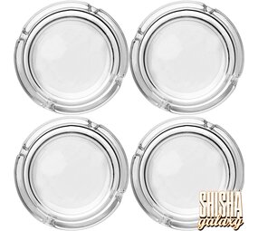 Bullet Classic - Glas - Aschenbecher - 4er Pack - Ø 10,5 cm Bullet Classic - Glas - Aschenbecher - 4er Pack - Ø 10,5 cm