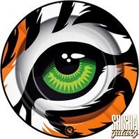 Metall - Feline Eyed Tiger - Aschenbecher - Ø 14 cm