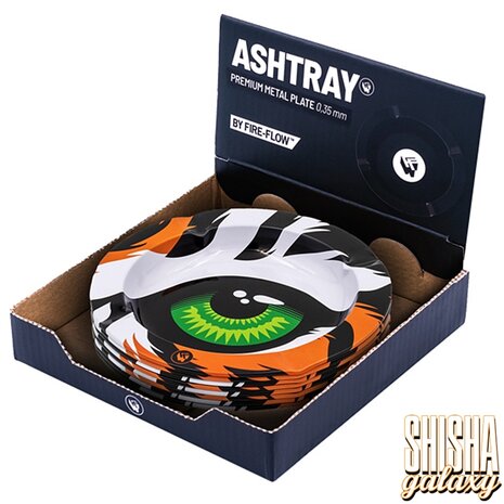 Fire Flow Fire Flow - Metall - Feline Eyed Tiger - Aschenbecher - Ø 14 cm Fire Flow Fire Flow - Metall - Feline Eyed Tiger - Aschenbecher - Ø 14 cm
