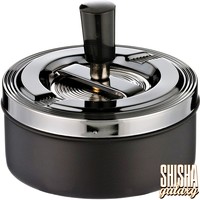 Space Metallic - Anthrazit - Drehaschenbecher - Ø 11 cm