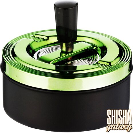 Bullet Bullet - Space Metallic - Grün - Drehaschenbecher - Ø 11 cm Bullet Bullet - Space Metallic - Grün - Drehaschenbecher - Ø 11 cm