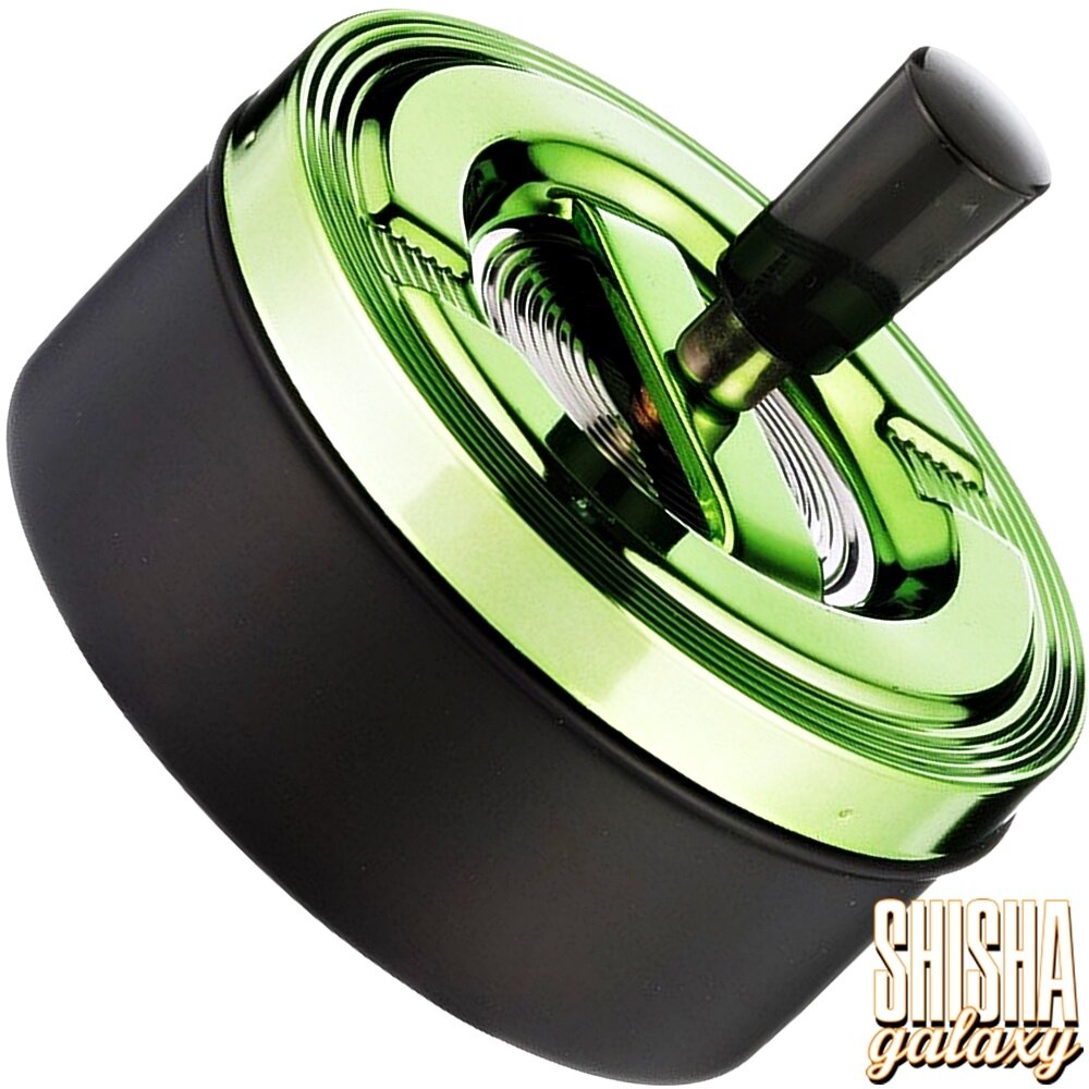 Bullet Bullet - Space Metallic - Grün - Drehaschenbecher - Ø 11 cm Bullet Bullet - Space Metallic - Grün - Drehaschenbecher - Ø 11 cm