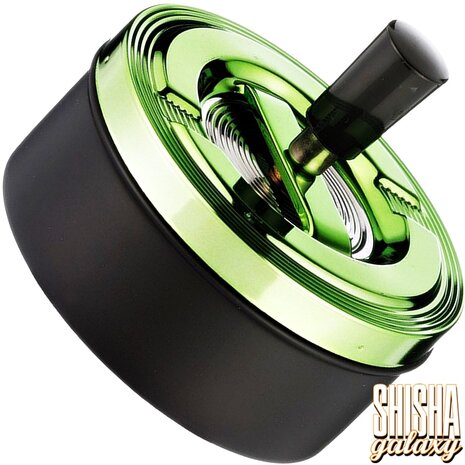 Bullet Bullet - Space Metallic - Grün - Drehaschenbecher - Ø 11 cm Bullet Bullet - Space Metallic - Grün - Drehaschenbecher - Ø 11 cm