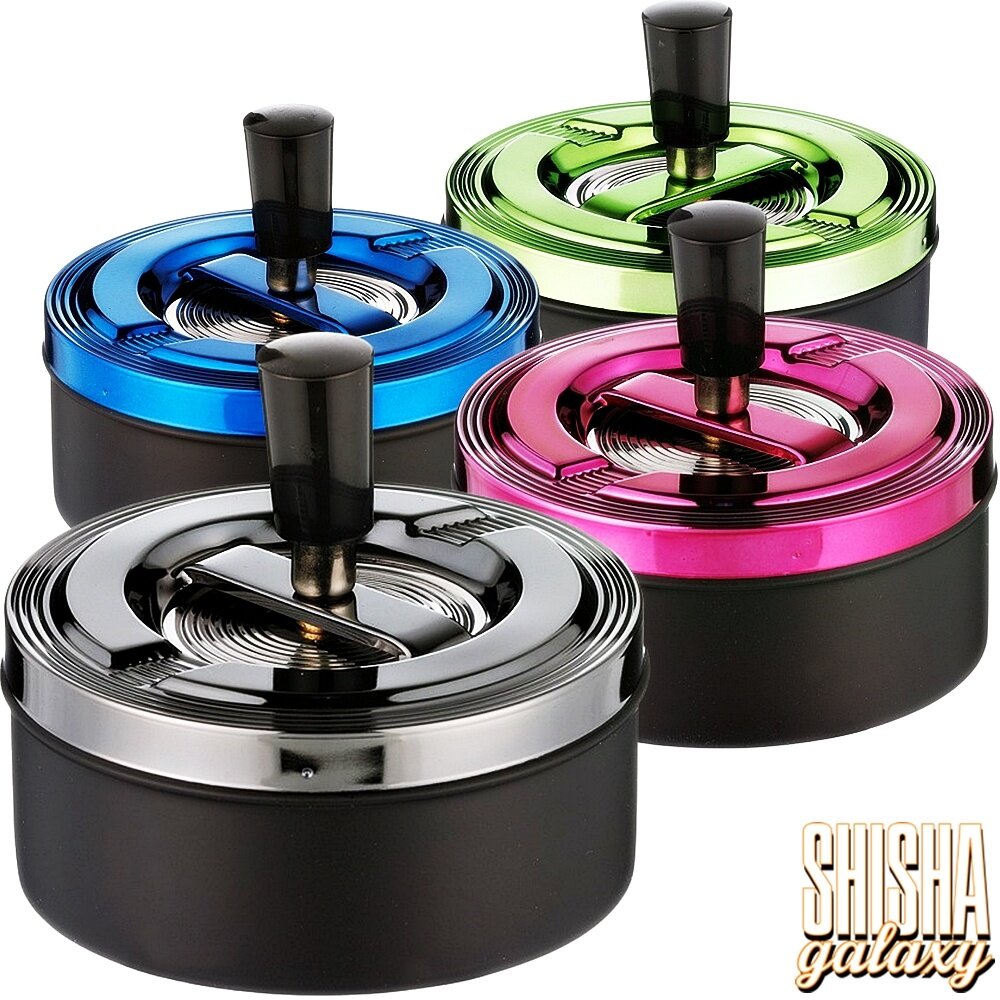 Bullet Bullet - Space Metallic - Edition - 4er Set - Drehaschenbecher - Ø 11 cm Bullet Bullet - Space Metallic - Edition - 4er Set - Drehaschenbecher - Ø 11 cm