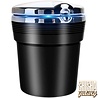 Bullet Bullet - Pano - Black - Autoaschenbecher mit LED Beleuchtung - Ø 7,5 cm Bullet Bullet - Pano - Black - Autoaschenbecher mit LED Beleuchtung - Ø 7,5 cm
