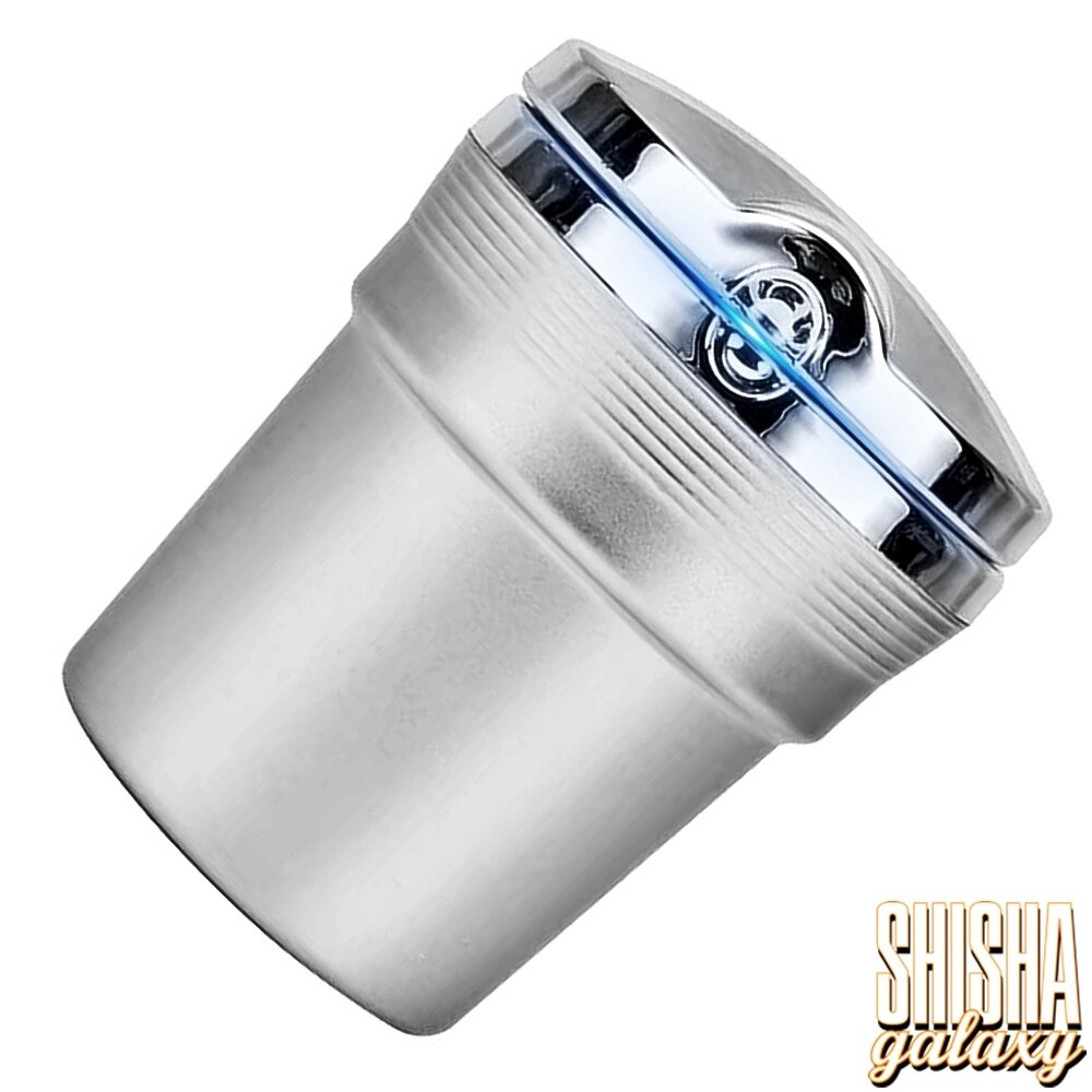 Bullet Bullet - Pano - Silver - Autoaschenbecher mit LED Beleuchtung - Ø 7,5 cm Bullet Bullet - Pano - Silver - Autoaschenbecher mit LED Beleuchtung - Ø 7,5 cm