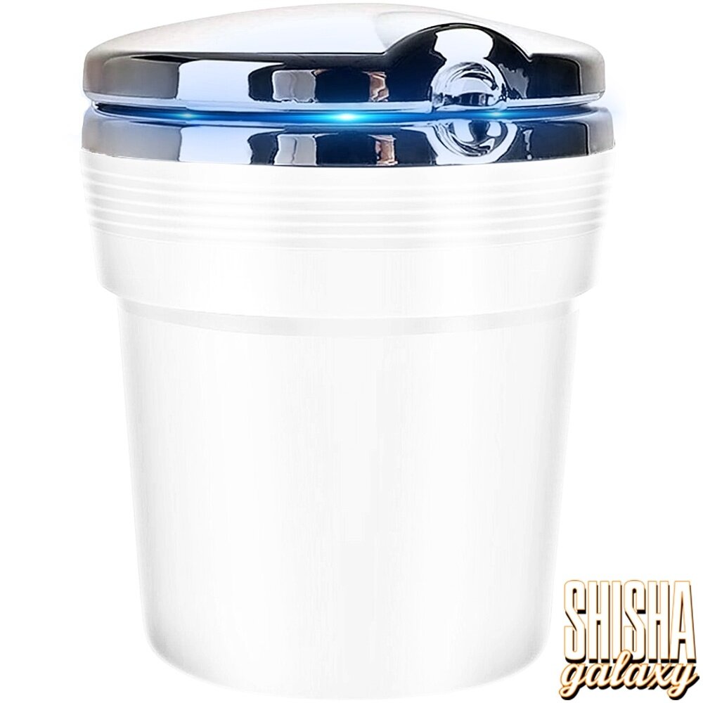 Bullet Bullet - Pano - White - Autoaschenbecher mit LED Beleuchtung - Ø 7,5 cm Bullet Bullet - Pano - White - Autoaschenbecher mit LED Beleuchtung - Ø 7,5 cm