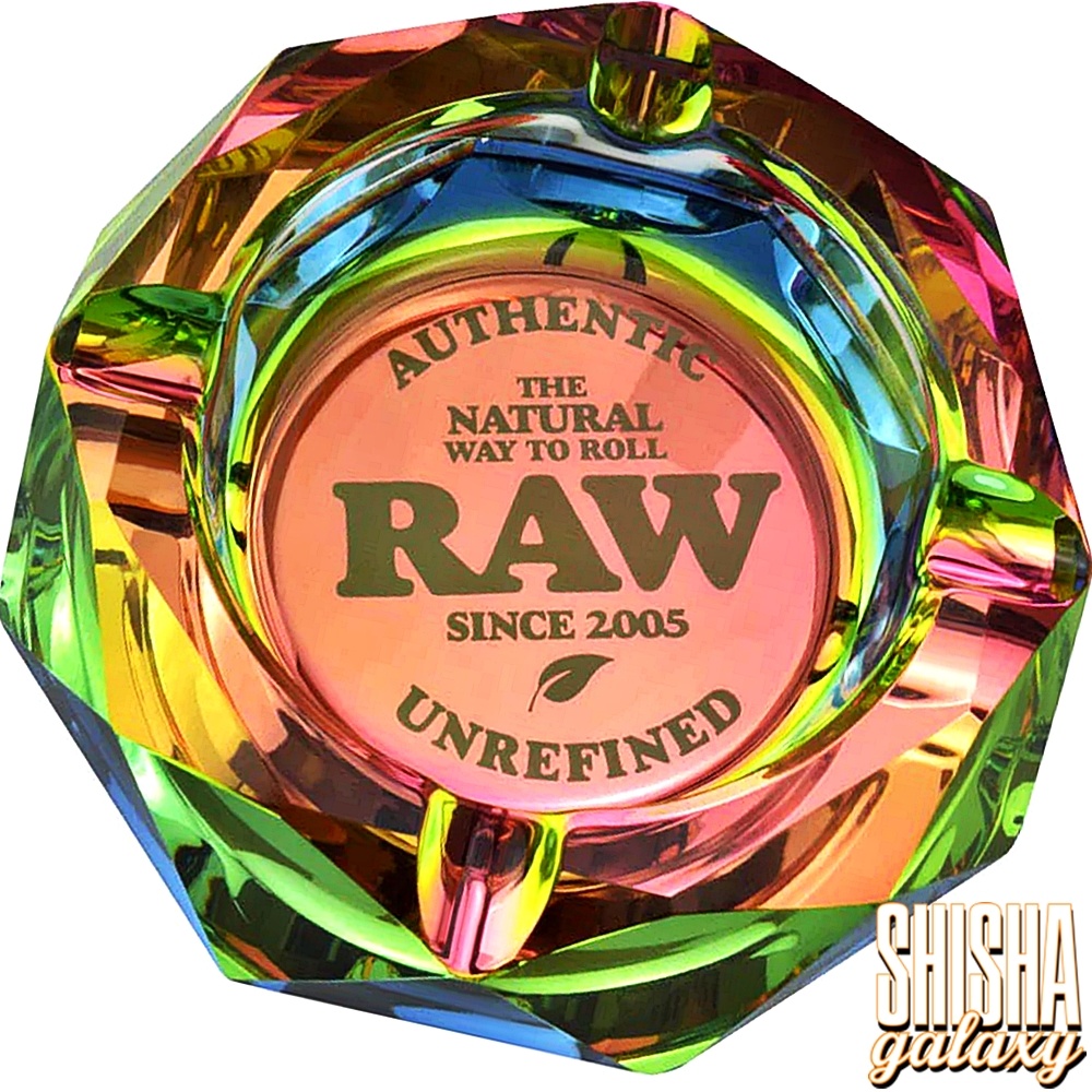 Raw - Rainbow - Aschenbecher aus Glas - günstig kaufen!