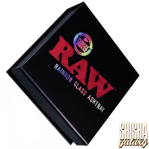 Raw Raw - Rainbow - Dichroitisches Effekt Glas - Aschenbecher - Ø 11,5 cm
