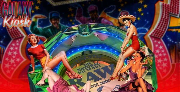 Raw Raw - Dark Side - Black - Glas - Aschenbecher - Ø 11,5 cm