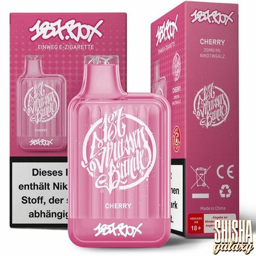 187 Strassenbande 187 Box Vape - Cherry - Einweg E-Shisha - 600 Züge / Nikotin 20 mg