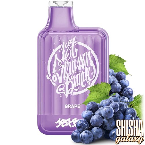 187 Strassenbande 187 Box Vape - Grape - 10er Packung / Display (Sparset) - Einweg E-Shisha - 600 Züge / Nikotin 20 mg