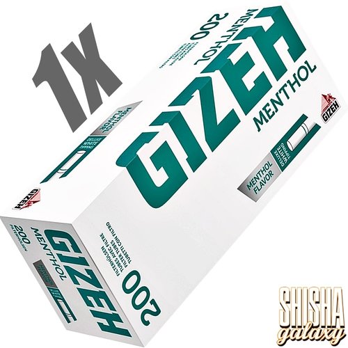 Gizeh Gizeh - Menthol - King Size - Filterhülsen - 1 x 200 Stück