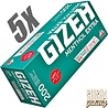 Gizeh Gizeh - Menthol - Extra - Filterhülsen - 5 x 200 Stück (1000 Stk)