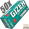 Gizeh Gizeh - Menthol - Extra - Filterhülsen - 50 x 200 Stück (10.000 Stk)