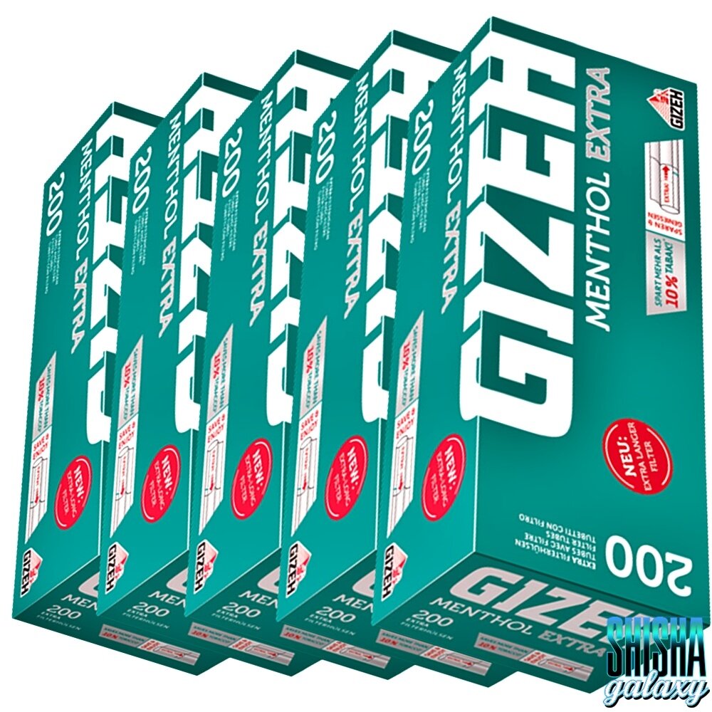 Gizeh Gizeh - Menthol - Extra - Filterhülsen - 1 x 200 Stück Gizeh Gizeh - Menthol - Extra - Filterhülsen - 1 x 200 Stück