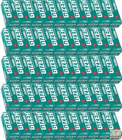 Gizeh Gizeh - Menthol - Extra - Filterhülsen - 50 x 200 Stück (10.000 Stk)
