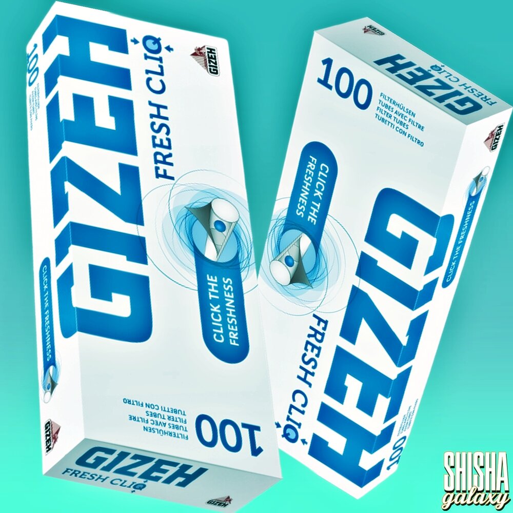 Gizeh Gizeh - Fresh CliQ - King Size - Filterhülsen - 50 x 100 Stück (5000 Stk) Gizeh Gizeh - Fresh CliQ - King Size - Filterhülsen - 50 x 100 Stück (5000 Stk)