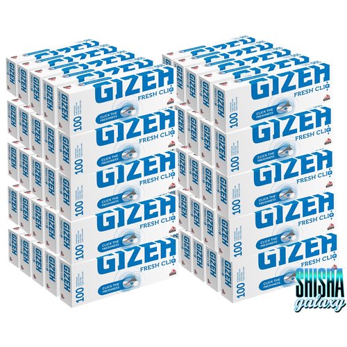 Gizeh Gizeh - Fresh CliQ - King Size - Filterhülsen - 50 x 100 Stück (5000 Stk)