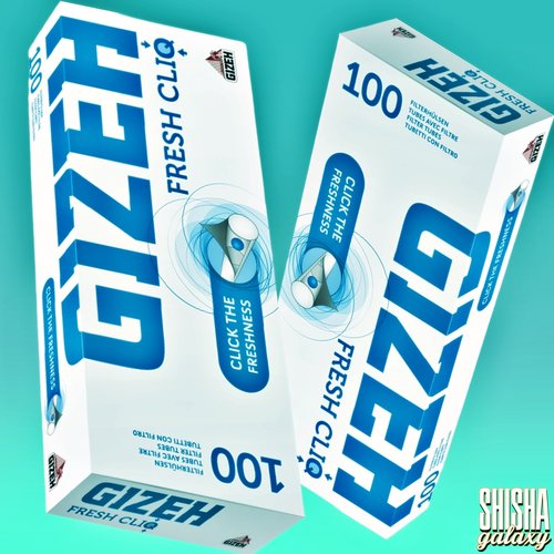 Gizeh Gizeh - Fresh CliQ - King Size - Filterhülsen - 10 x 100 Stück (1000 Stk)