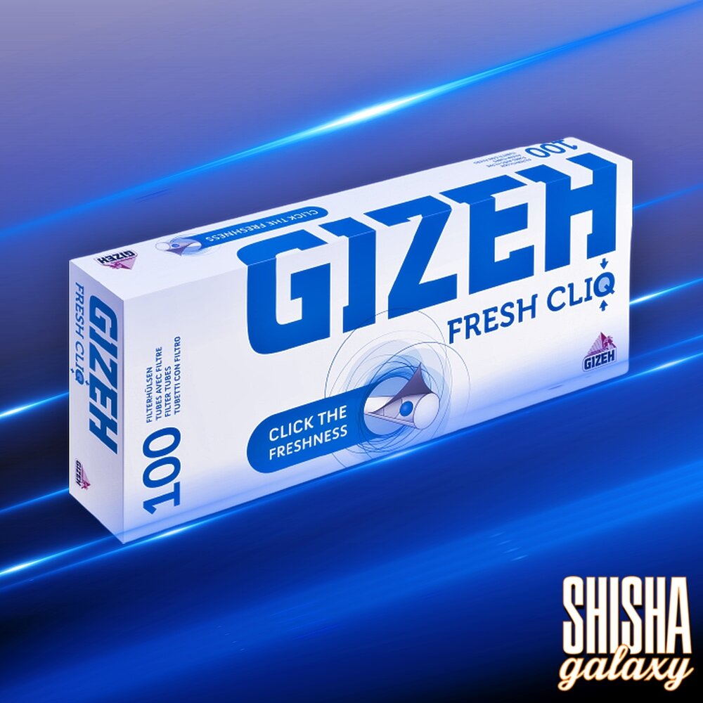 Gizeh Gizeh - Fresh CliQ - King Size - Filterhülsen - 50 x 100 Stück (5000 Stk) Gizeh Gizeh - Fresh CliQ - King Size - Filterhülsen - 50 x 100 Stück (5000 Stk)