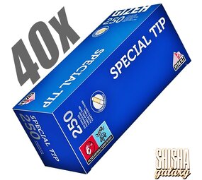 Gizeh Special Tip - King Size - Filterhülsen - 40 x 250 Stück (10.000) Gizeh Special Tip - King Size - Filterhülsen - 40 x 250 Stück (10.000)